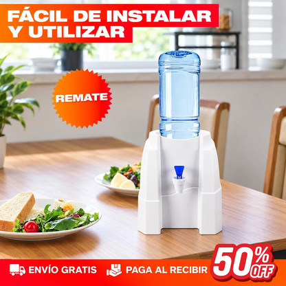 Base Dispensador de Agua con Grifo - Sirve sin Alzar Peso