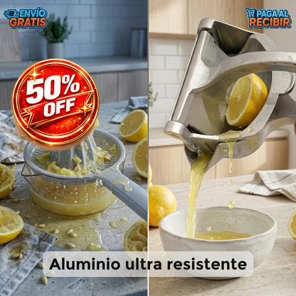JuicePro - Exprimidor de frutas metálico - Imagen 3