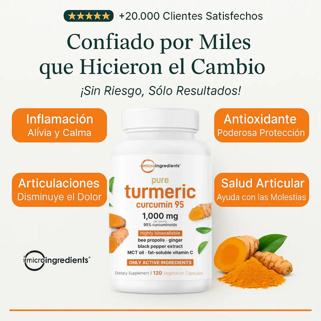 El Antiinflamatorio Natural Más Potente – Cúrcuma 95% - 2